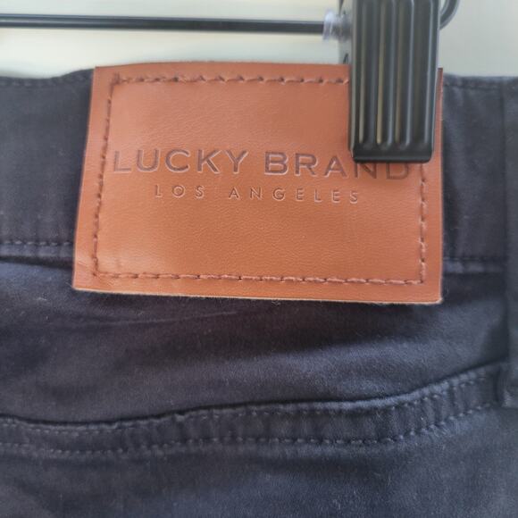 Lucky Brand Jeans Mens 33x30 Black Straight Leg - Picture 8 of 8